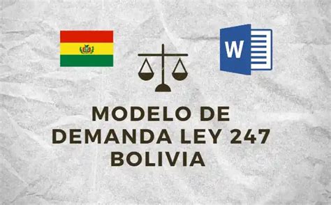 ley 247 bolivia 2023